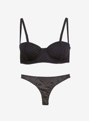 Silk Quilted Lingerie Set