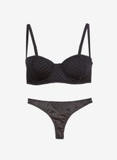 Silk Quilted Lingerie Set