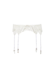 Lace Garter Belt Elegant Silk Romance