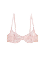 Floral Lace Balconette Bra