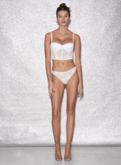 Romantic Lace Bustier Top