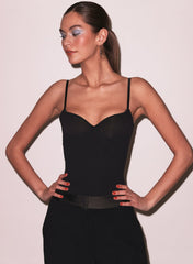 Sleek Jersey Cami with Built In Bra
