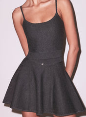 Knit Corset Top Flattering Seamless Stretch Jacquard