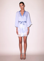 Lace Silk Robe Romantic Elegance