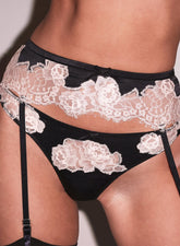 Juliet Lace Thong Romantic Silk Lingerie