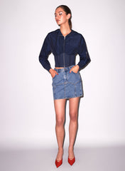 Trackstar Jacket Romantic Corset Detail