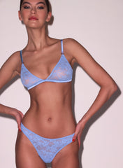 Stretch Lace Triangle Bra