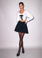 Soft Cashmere Cropped Cardigan