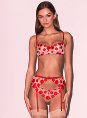 Polka Dot Balconette Bra Flirty Lingerie