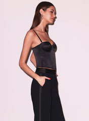 Little Black Bustier Timeless Elegance