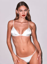 Silk Triangle Bra Luxe Lingerie