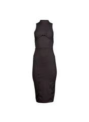 Sleek Knot Dress Elegant Twist Detail
