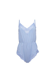 Soft Cotton Teddy Lace Trim Lounge Wear