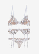 Shimmering Lily Lingerie Set