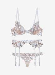 Shimmering Lily Lingerie Set