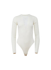 Quinn Ribbed Lace Bodysuit