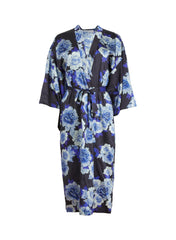 Japanese Floral Silk Kimono