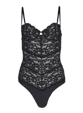 Lace Balconette Bodysuit with Cheeky Back