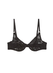 Stretch Lace Demi Bra Underwire Comfort