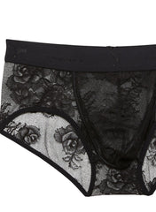 Lace Bouquet Briefs for Gentlemen