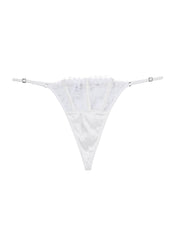 Lace V String Back Adjustable Straps