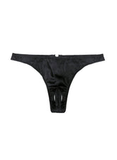 Silk Thong with O Ring Back