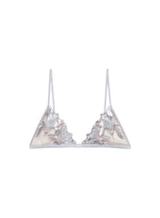 Lily Embroidery Sheer Triangle Bra