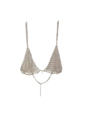 Chain Mail Bralette Adjustable Straps