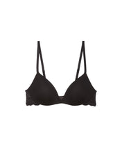 Lace Wireless Push Up Bra Elegant Comfort