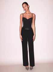 Sleek Jersey Cami with Built In Bra