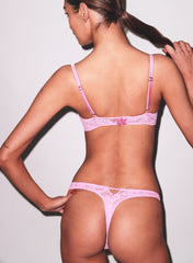 Stretch Lace Thong Seamless Comfort