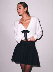 Soft Cashmere Cropped Cardigan