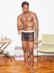 Lace Boxer Briefs for Men