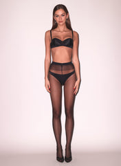 Sheer Matte Tights Smooth Legs Finish