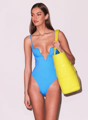 Plunge One Piece Luxe Italian Stretch