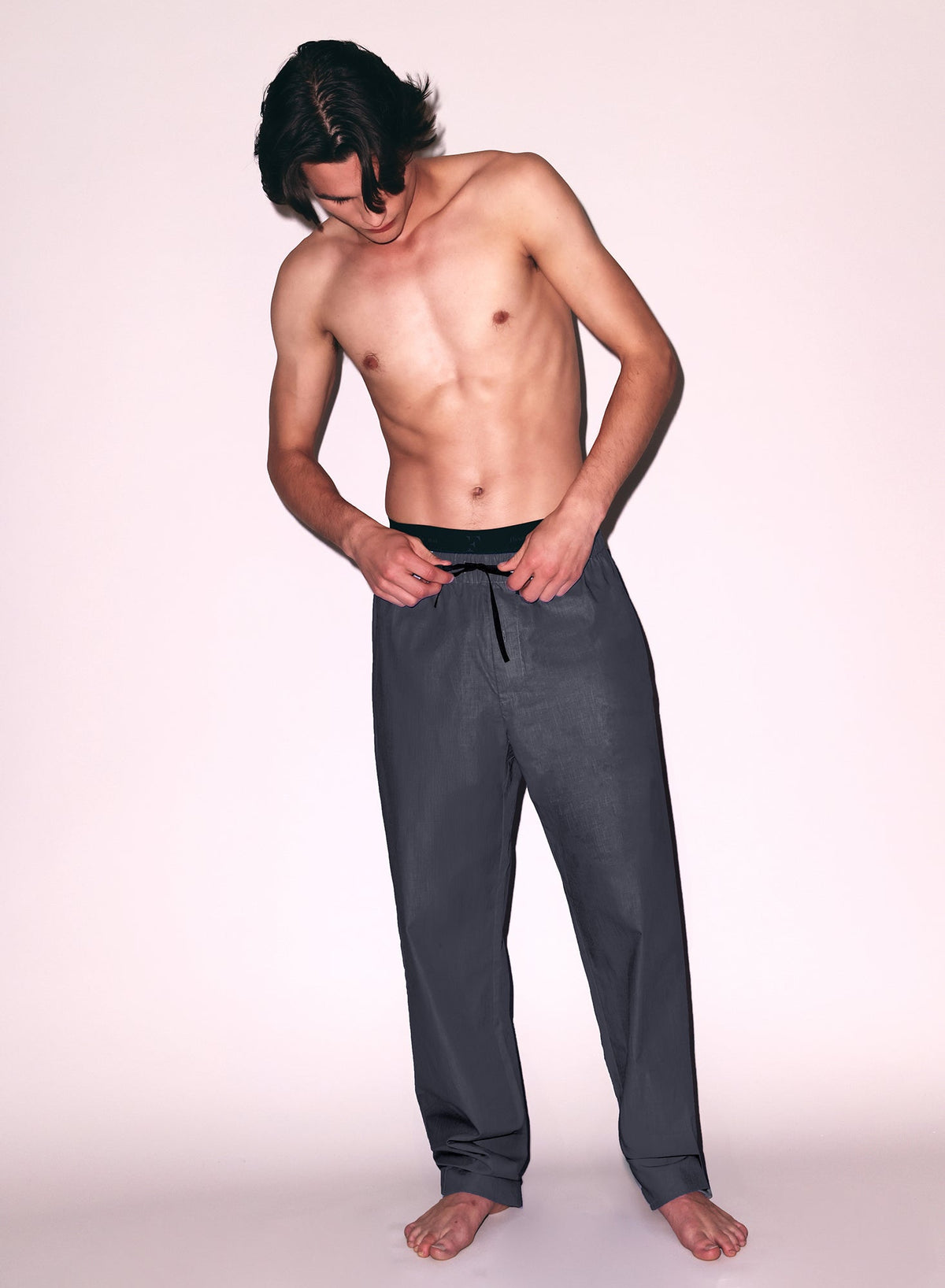 Lightweight Poplin Pajama Pants