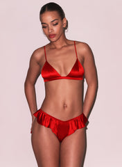 Silk Triangle Bra Everyday Luxury