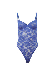 Lace Bodysuit Elegant Stretch Lingerie