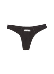 Soft Cotton Thong with Playful Details