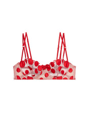 Polka Dot Balconette Bra Flirty Lingerie