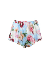 Silk Flutter Shorts Romantic Evening Wear