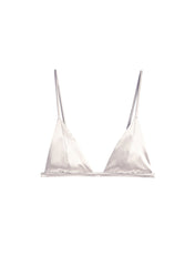 Silk Triangle Bra Luxe Lingerie