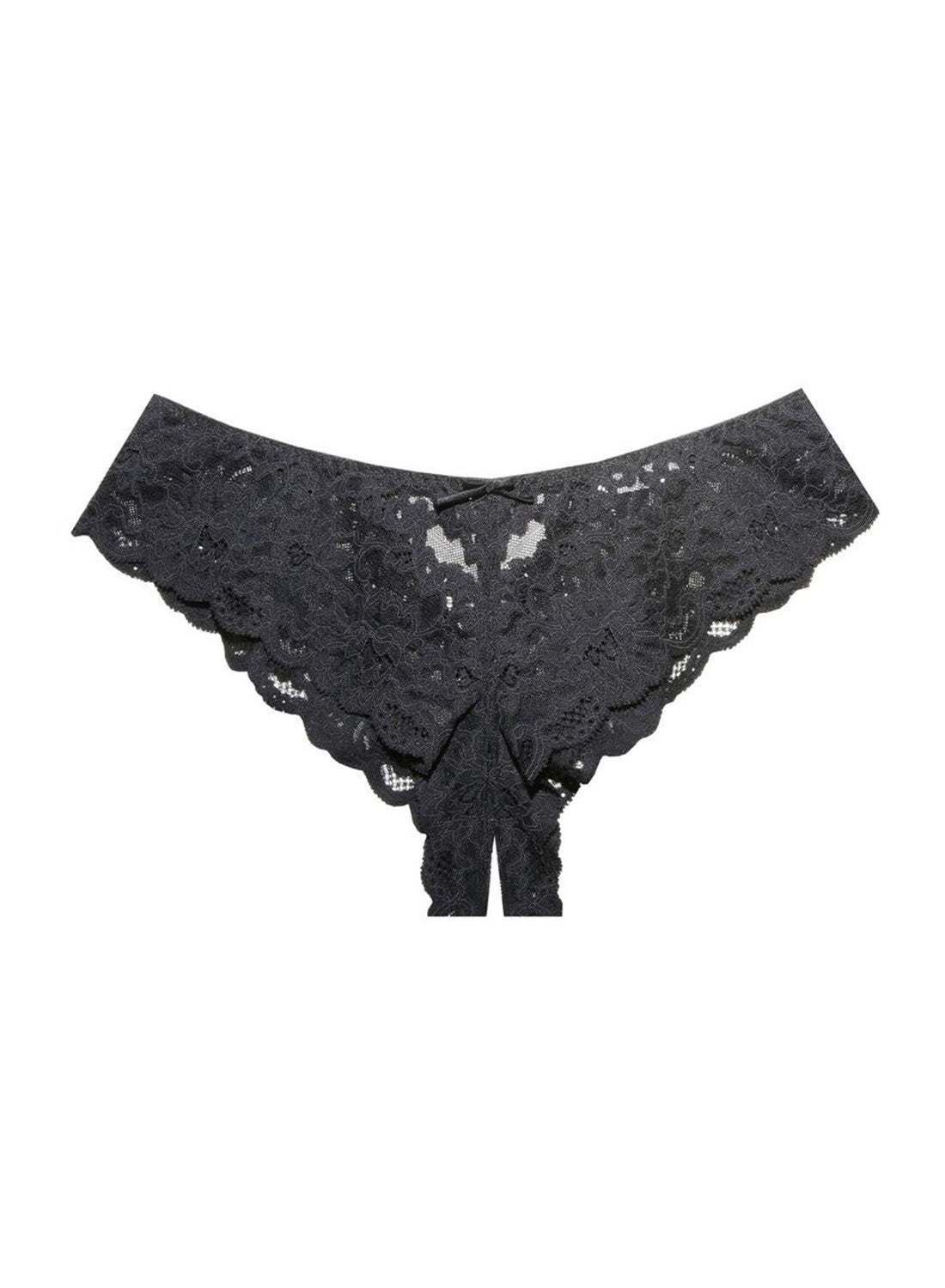 Lace Cheeky Panty with Satin Back Cutout