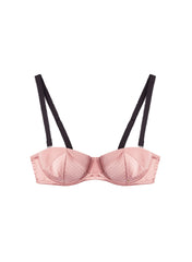 Elegant Convertible Bra with Topstitch Detailing