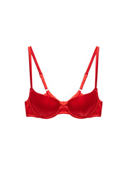 Seamless Balconette Bra with Flirty Bow