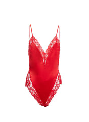 Silk Lace Teddy Romantic Intimate Wear